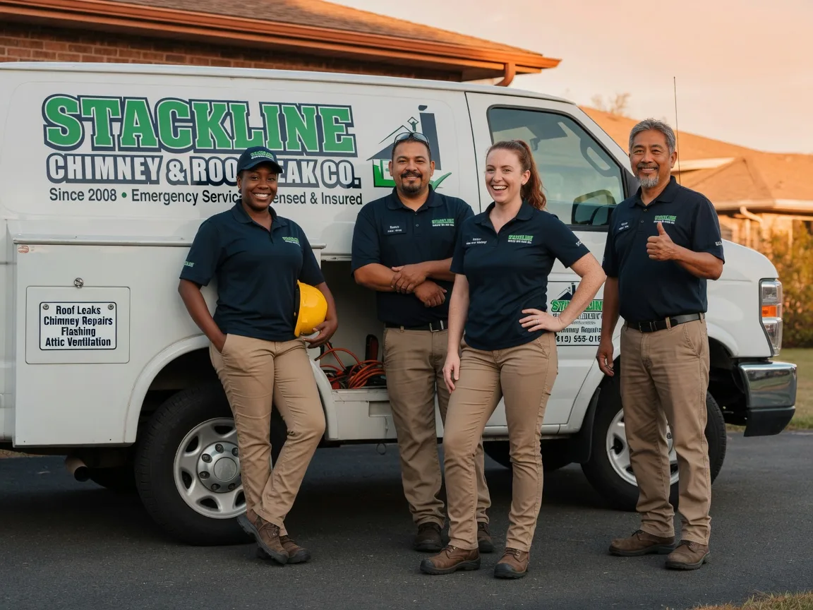 Chimney flashing repair company in Fair Play, MO